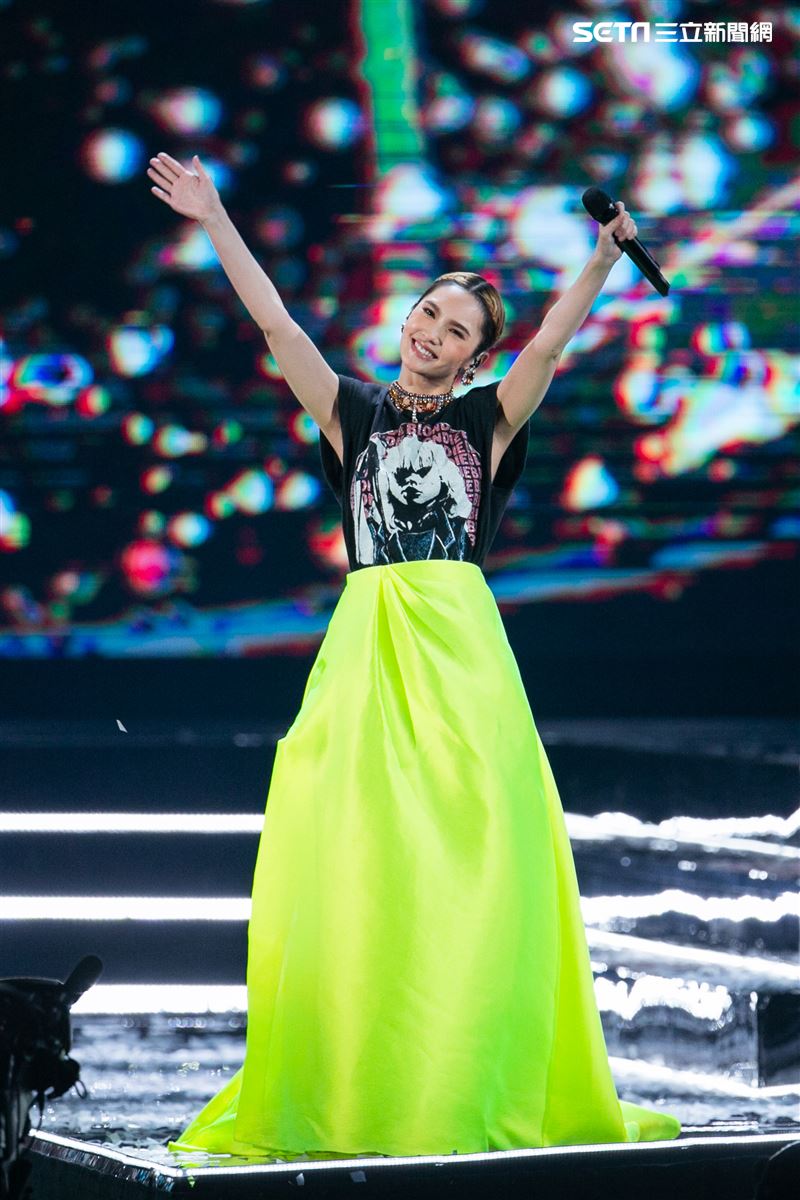 楊丞琳「LIKE A STAR」世界巡迴演唱會 台北站最終場。（記者楊澍/攝影）