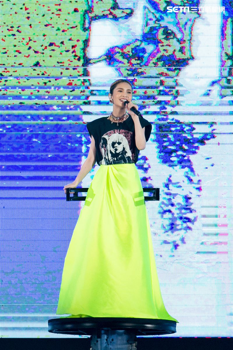 楊丞琳「LIKE A STAR」世界巡迴演唱會 台北站最終場。（記者楊澍/攝影）