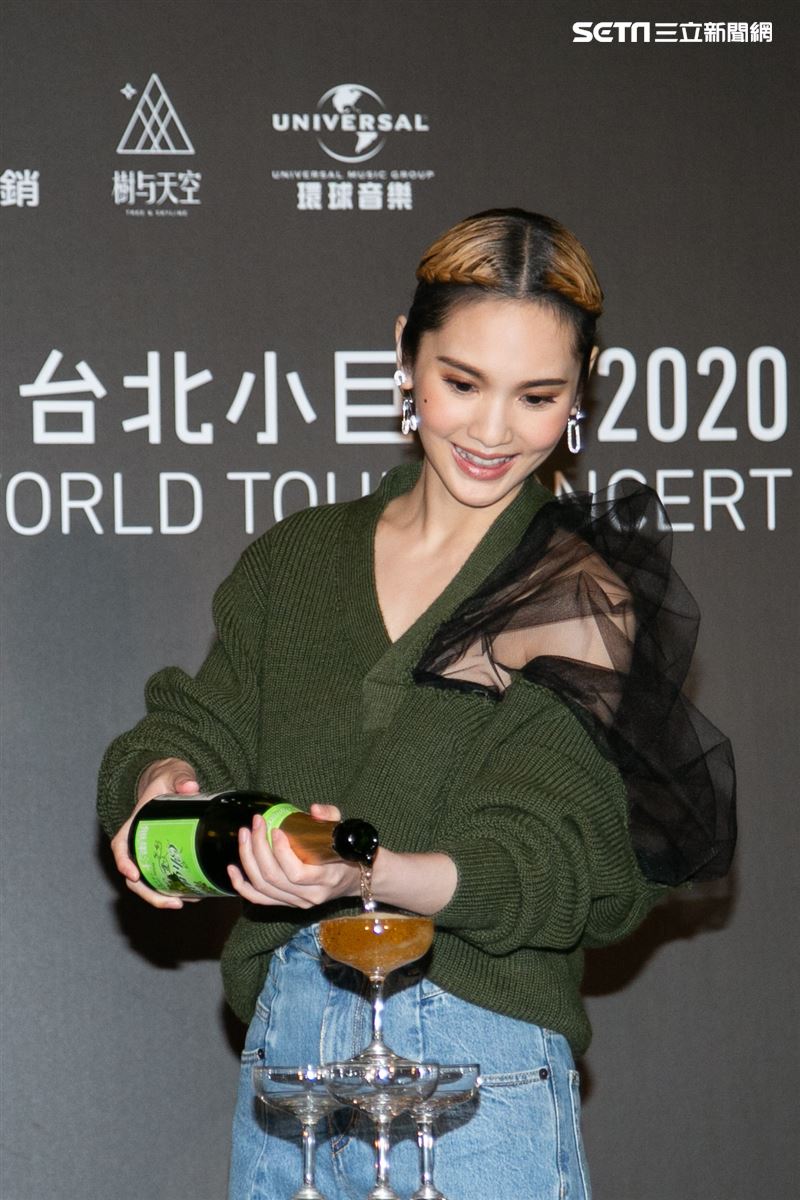 楊丞琳台北演唱會慶功宴。（記者楊澍/攝影）