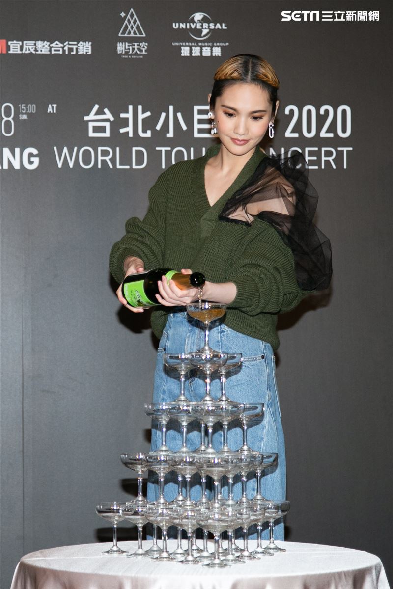 楊丞琳台北演唱會慶功宴。（記者楊澍/攝影）