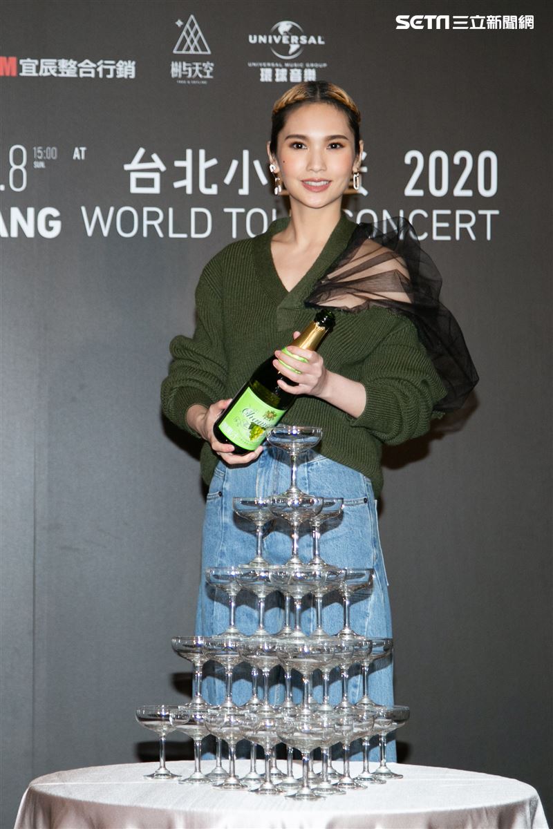 楊丞琳台北演唱會慶功宴。（記者楊澍/攝影）