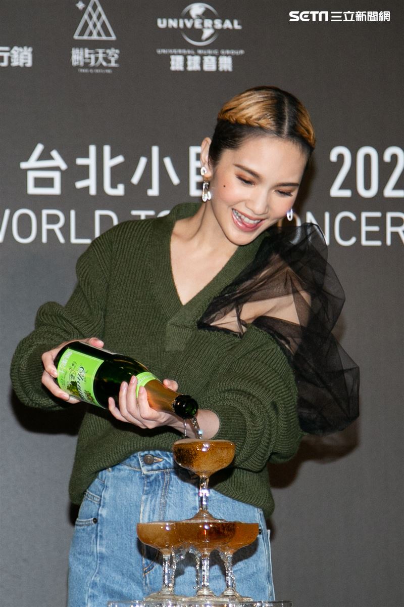 楊丞琳台北演唱會慶功宴。（記者楊澍/攝影）