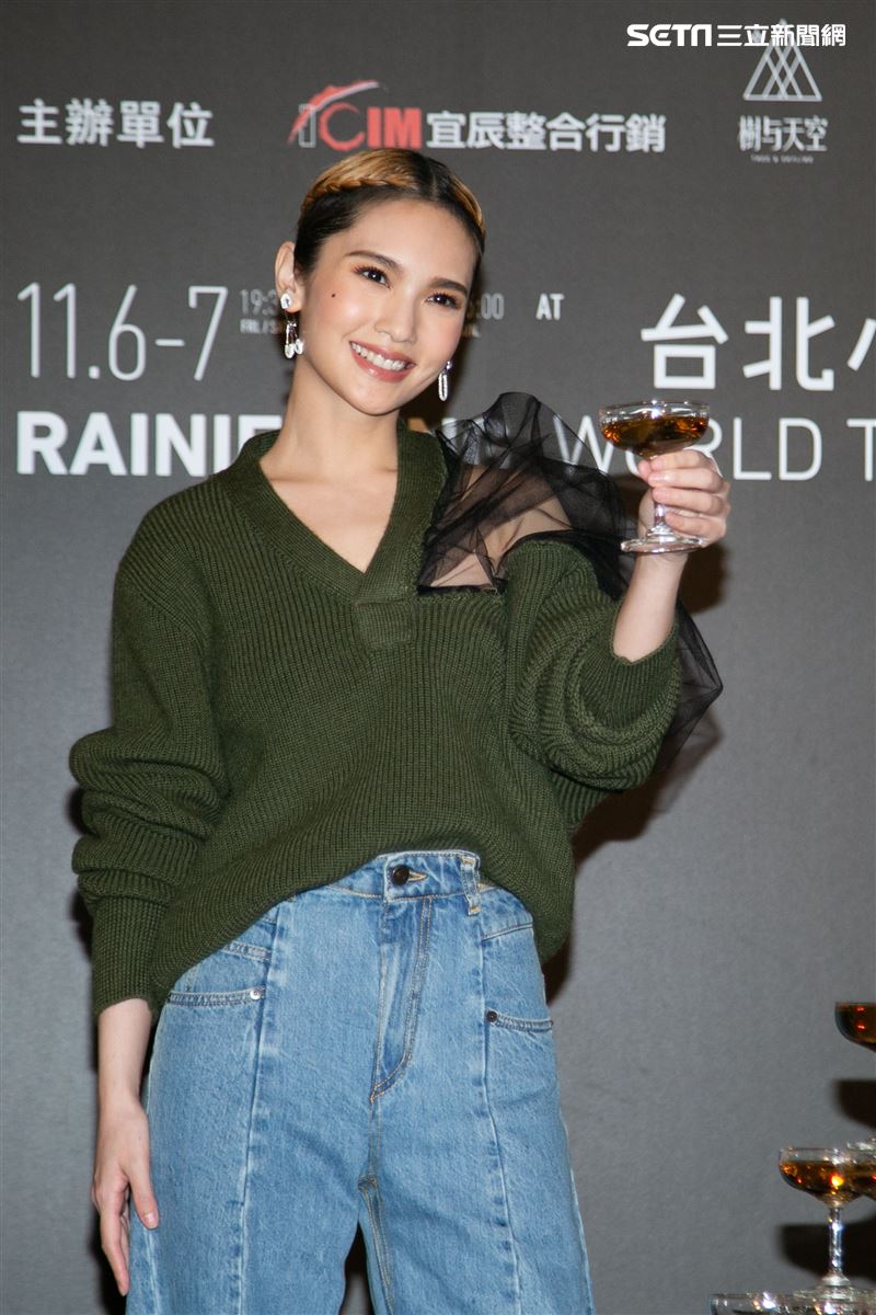 楊丞琳台北演唱會慶功宴。（記者楊澍/攝影）