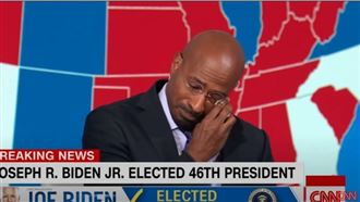 拜登篤定勝選！CNN評論員激動落淚