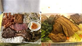 這個已開業多年的「圍牆便當」，不只料多味美又是佛心價，廣受饕客喜愛，是行經西螺休息站必吃隱藏美味。（合成圖／翻攝自「美食公社」）