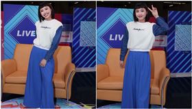 ▲李芷婷發行新專輯二度來到《安安大明星》。（圖／記者邱榮吉攝影）