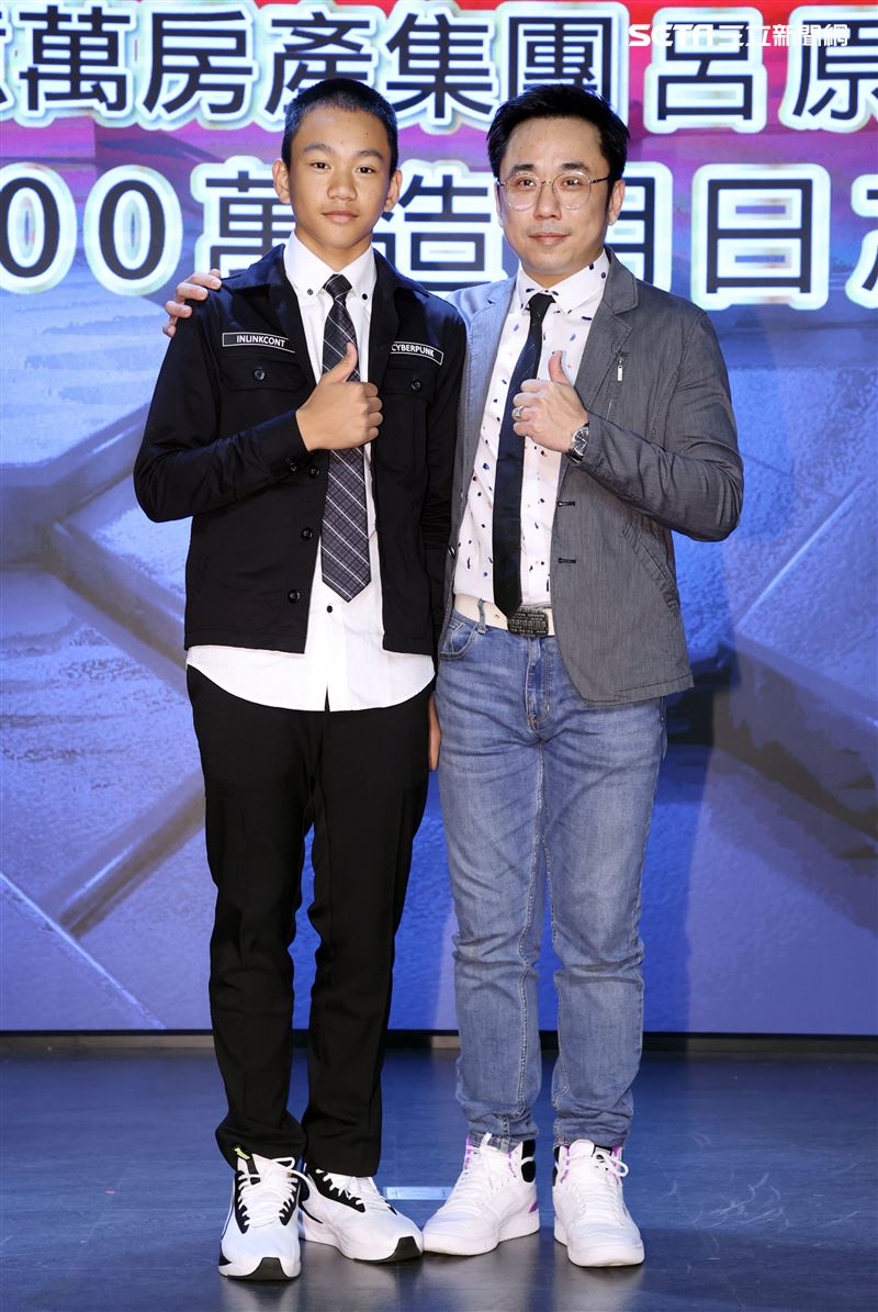 温兆宇（小彬彬）億萬之星發佈會。（記者邱榮吉/攝影）