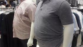 日本百貨公司,發福模特兒,鮪魚肚