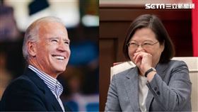 拜登、蔡英文（組合圖／翻攝自臉書、總統府提供）