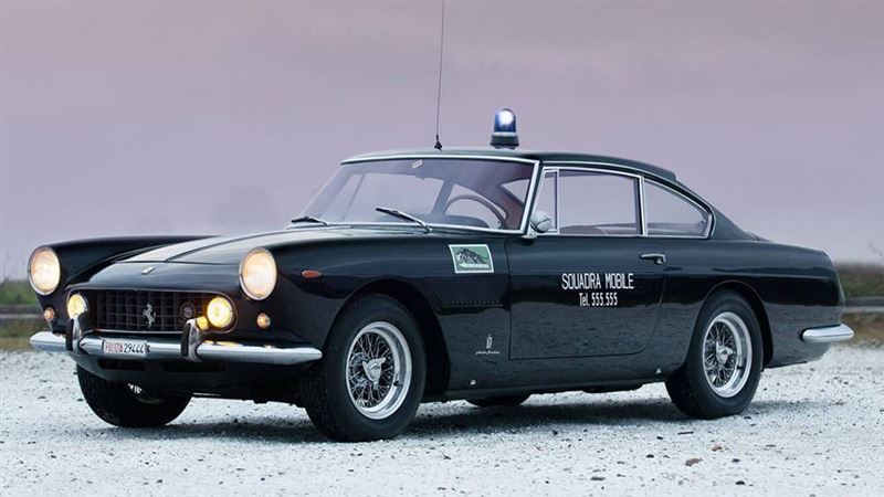 全球僅存1輛　法拉利製退役警車