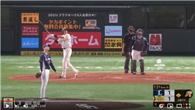 ▲軟銀柳田悠岐敲出左外野全壘打。（圖／翻攝自太平洋聯盟TV）