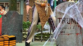 六福村,萬聖節,川普,川普之墓,民眾提供