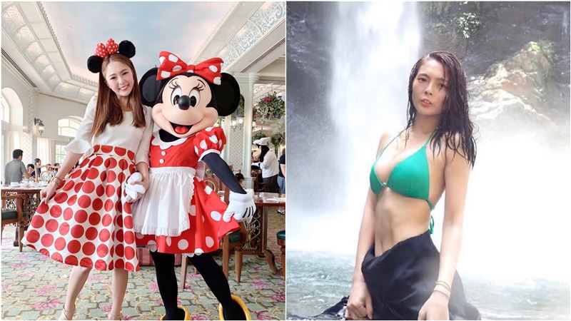 野外泡湯被看光　黃沐妍一側身彈雪乳