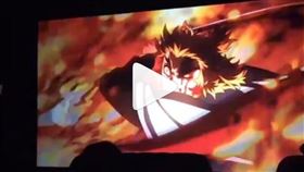 《鬼滅之刃》劇場版「無限列車篇」又傳遭人偷拍結局片段後上傳IG。（圖／翻攝IG）