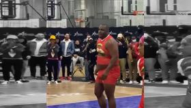 Glen Davis近日打球片段引發熱議。（圖／翻攝自推特）