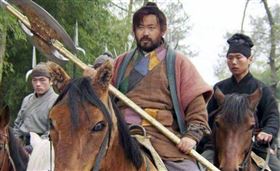 電視劇《隋唐演義》中的程咬金。（圖／翻攝自百度百科）