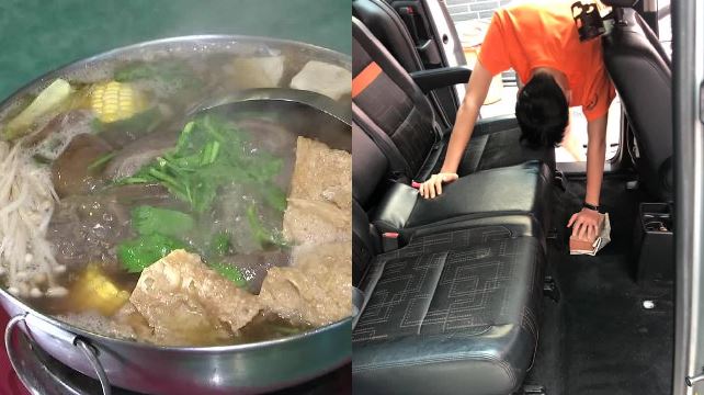 剎車打翻羊肉爐　尪怨念背影笑翻網