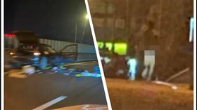 自小客　國道　裸奔（圖／翻攝自埔里人通通+近來）