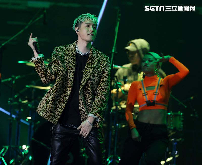 周湯豪出席雙11PChome演唱會。（記者邱榮吉/攝影）