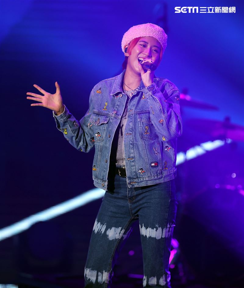 9m88出席雙11PChome演唱會。（記者邱榮吉/攝影）