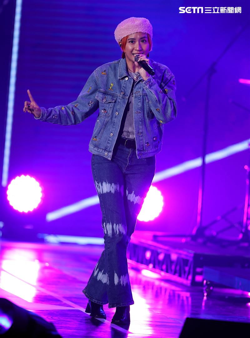 9m88出席雙11PChome演唱會。（記者邱榮吉/攝影）