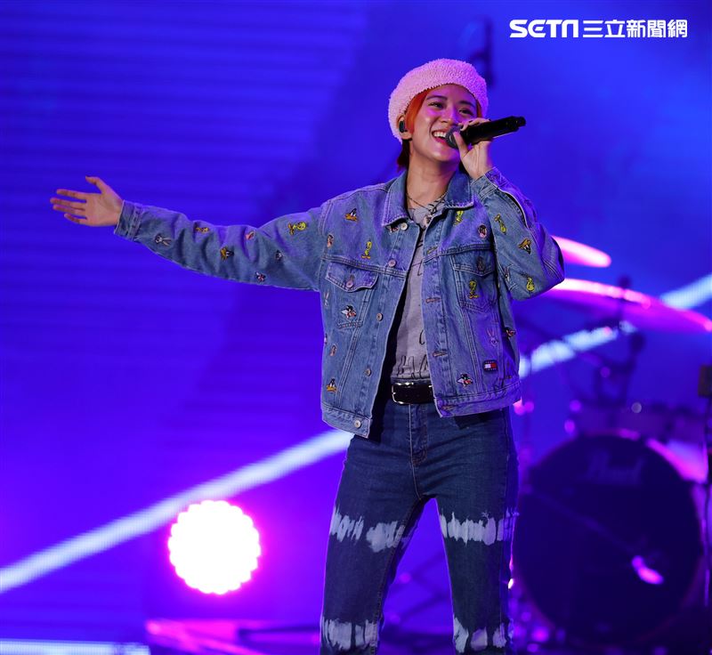 9m88出席雙11PChome演唱會。（記者邱榮吉/攝影）