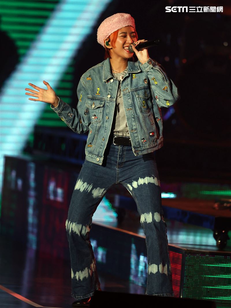 9m88出席雙11PChome演唱會。（記者邱榮吉/攝影）