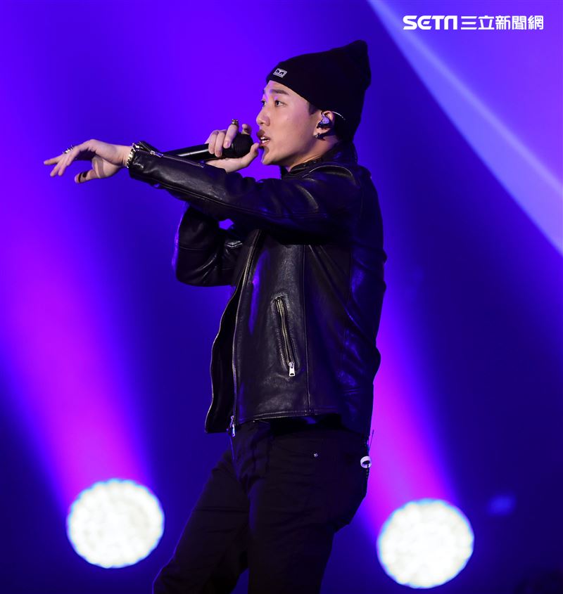 OZI出席雙11PChome演唱會。（記者邱榮吉/攝影）