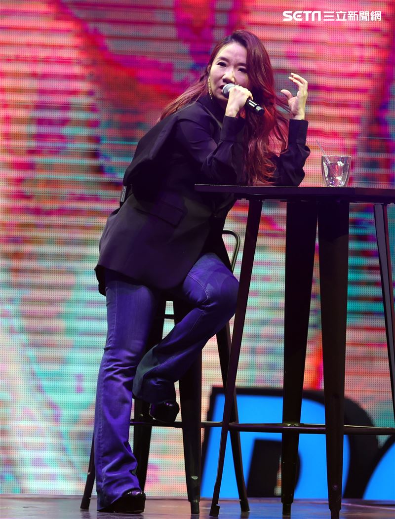 陶晶瑩出席雙11PChome演唱會。（記者邱榮吉/攝影）