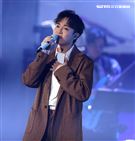 青峰出席雙11PChome演唱會。（記者邱榮吉/攝影）