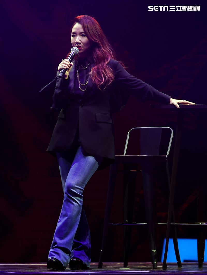 陶晶瑩出席雙11PChome演唱會。（記者邱榮吉/攝影）