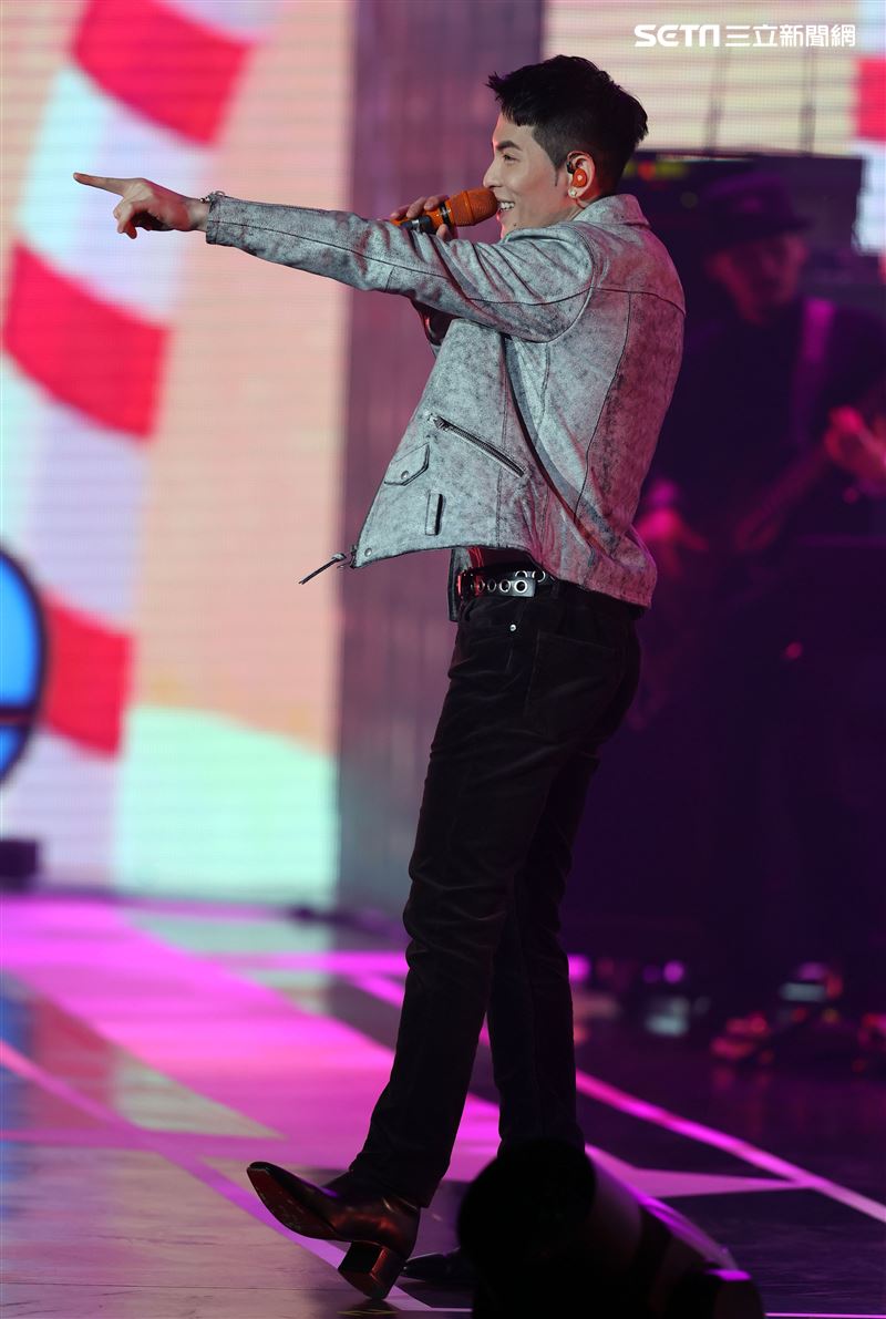 蕭敬騰出席雙11PChome演唱會。（記者邱榮吉/攝影）
