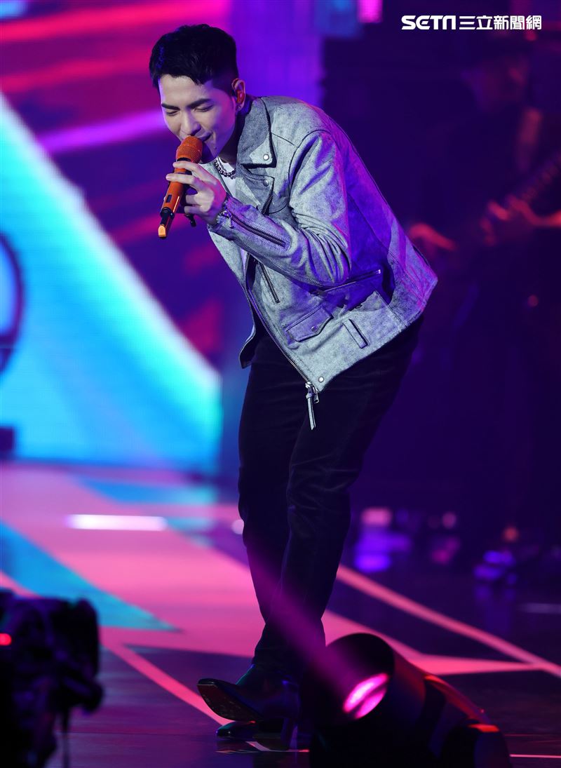 蕭敬騰出席雙11PChome演唱會。（記者邱榮吉/攝影）