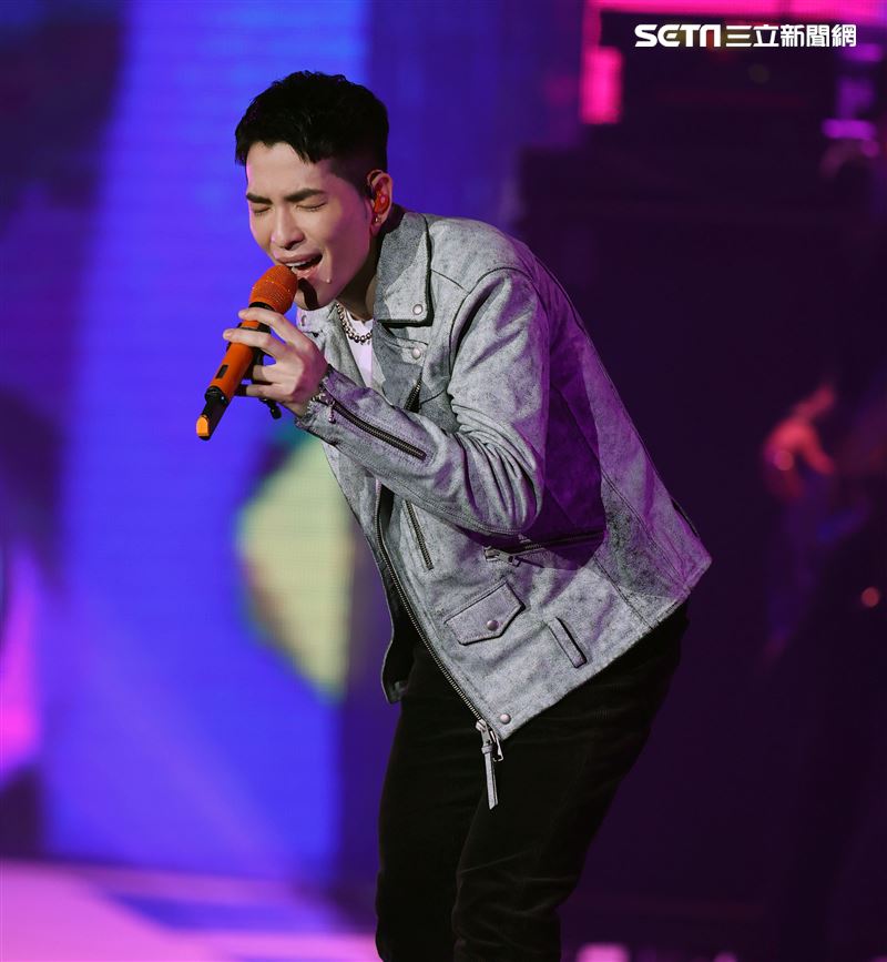 蕭敬騰出席雙11PChome演唱會。（記者邱榮吉/攝影）