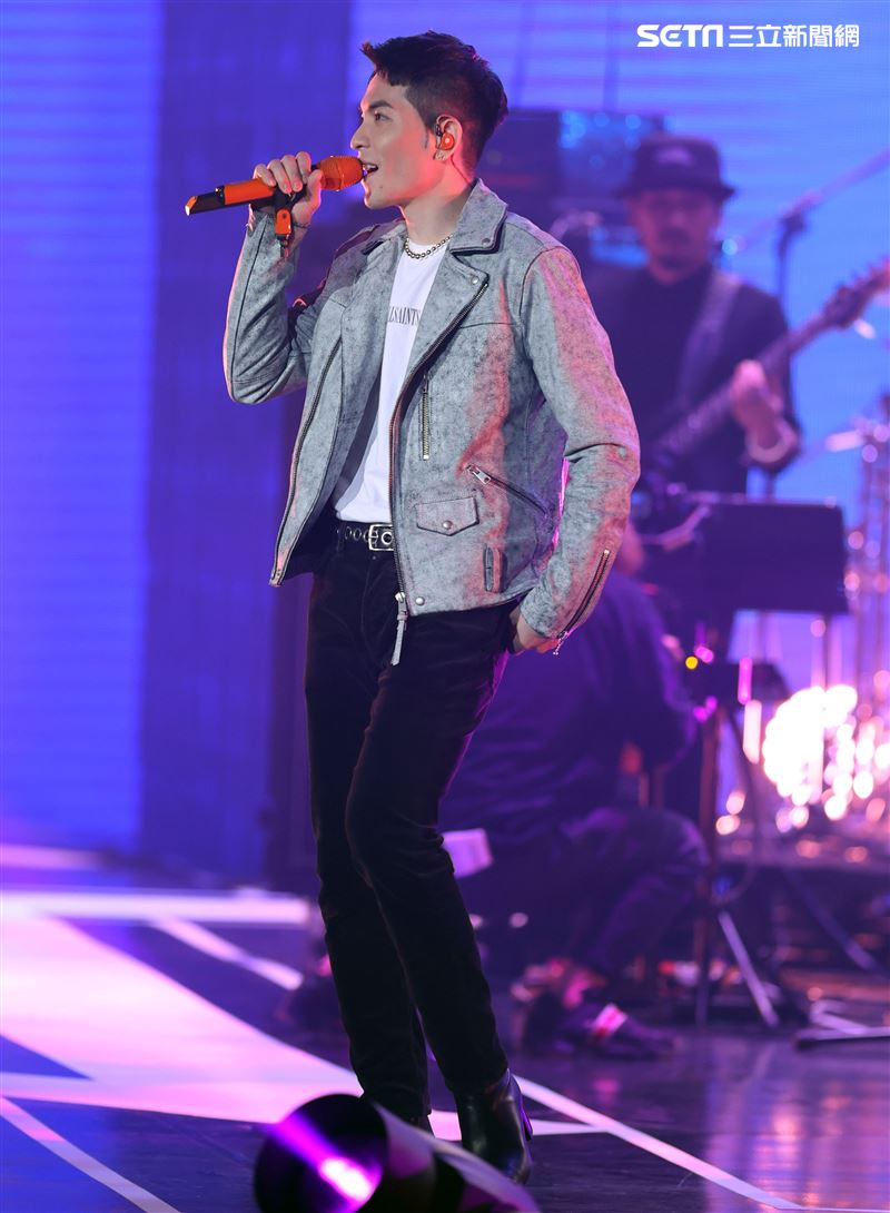 蕭敬騰出席雙11PChome演唱會。（記者邱榮吉/攝影）