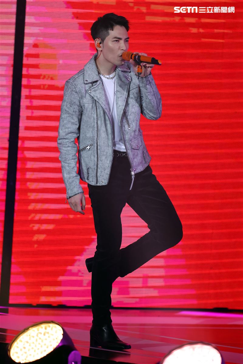 蕭敬騰出席雙11PChome演唱會。（記者邱榮吉/攝影）