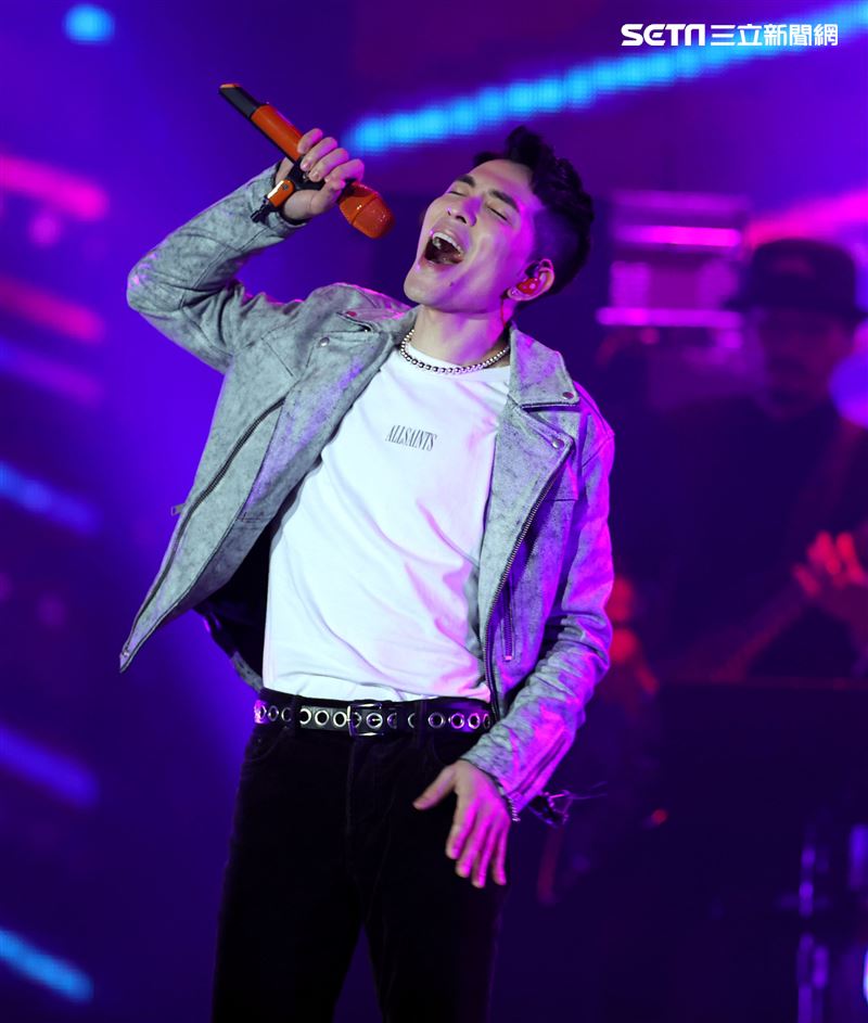 蕭敬騰出席雙11PChome演唱會。（記者邱榮吉/攝影）