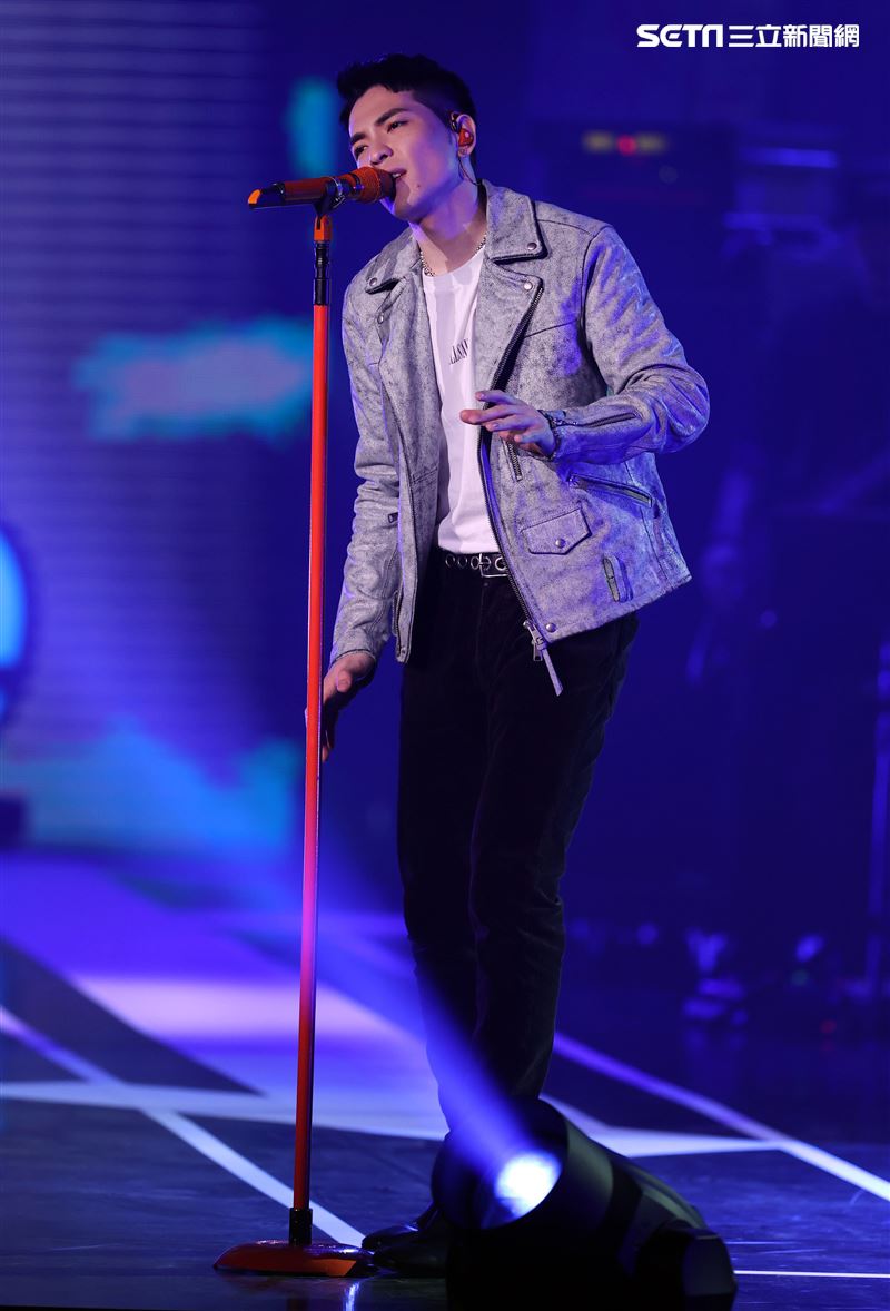 蕭敬騰出席雙11PChome演唱會。（記者邱榮吉/攝影）