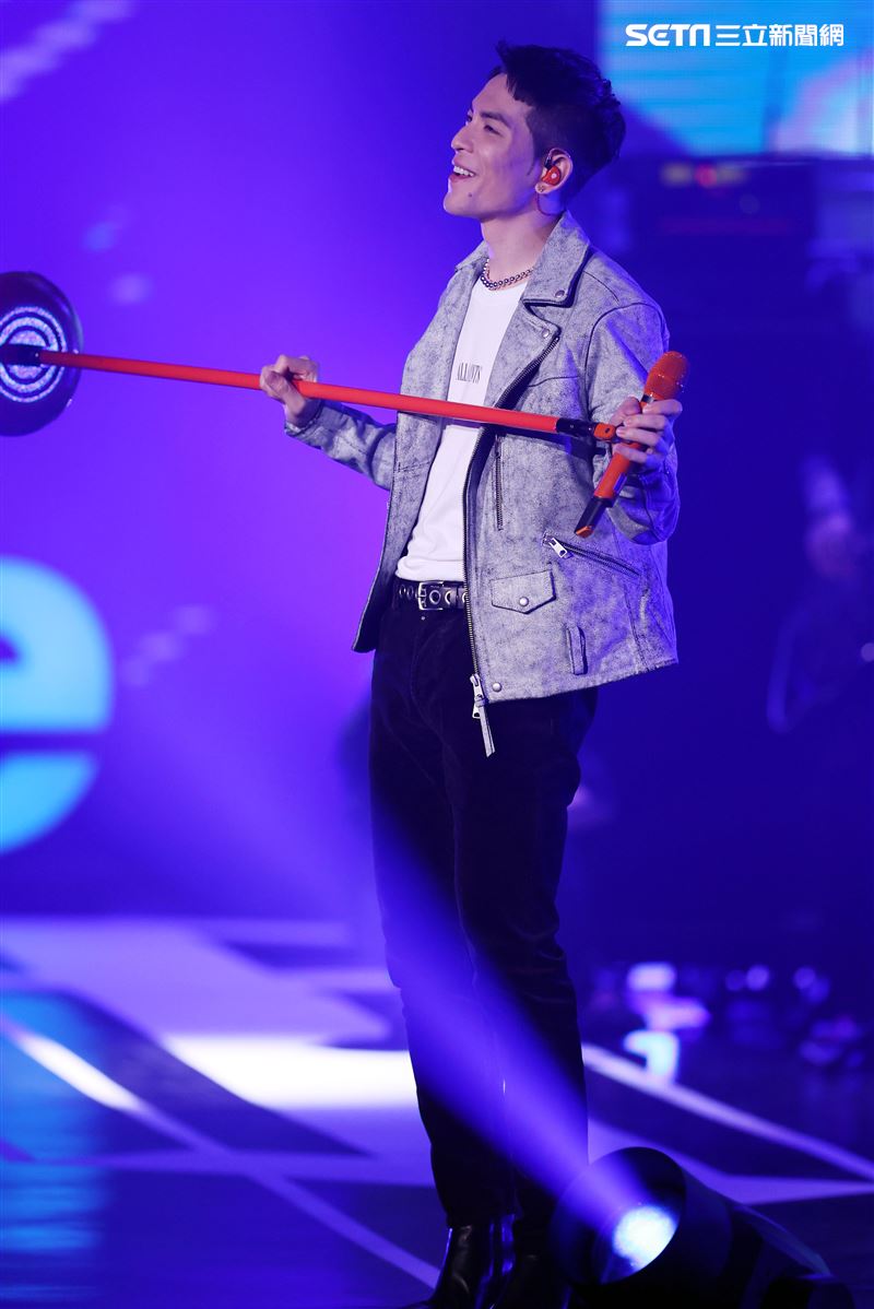 蕭敬騰出席雙11PChome演唱會。（記者邱榮吉/攝影）