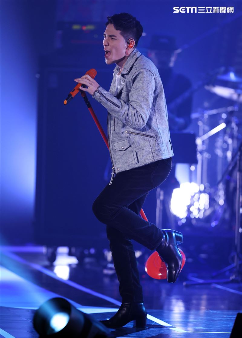 蕭敬騰出席雙11PChome演唱會。（記者邱榮吉/攝影）