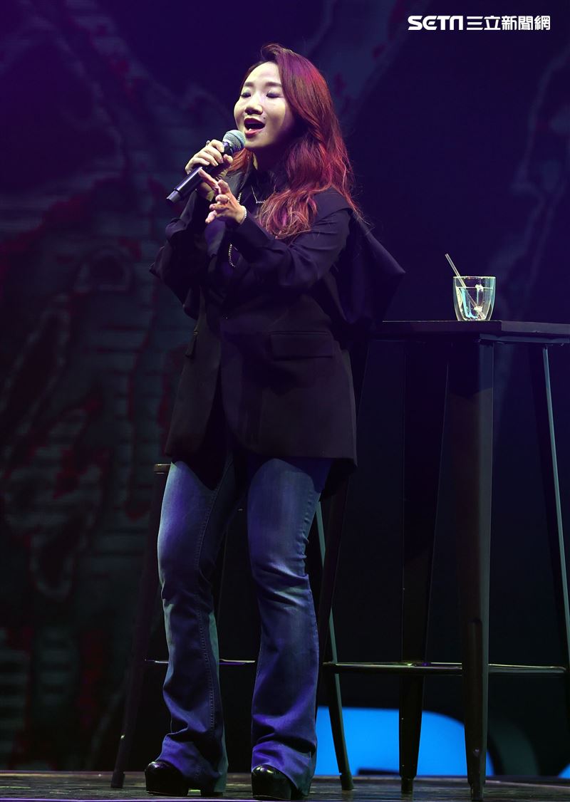 陶晶瑩出席雙11PChome演唱會。（記者邱榮吉/攝影）