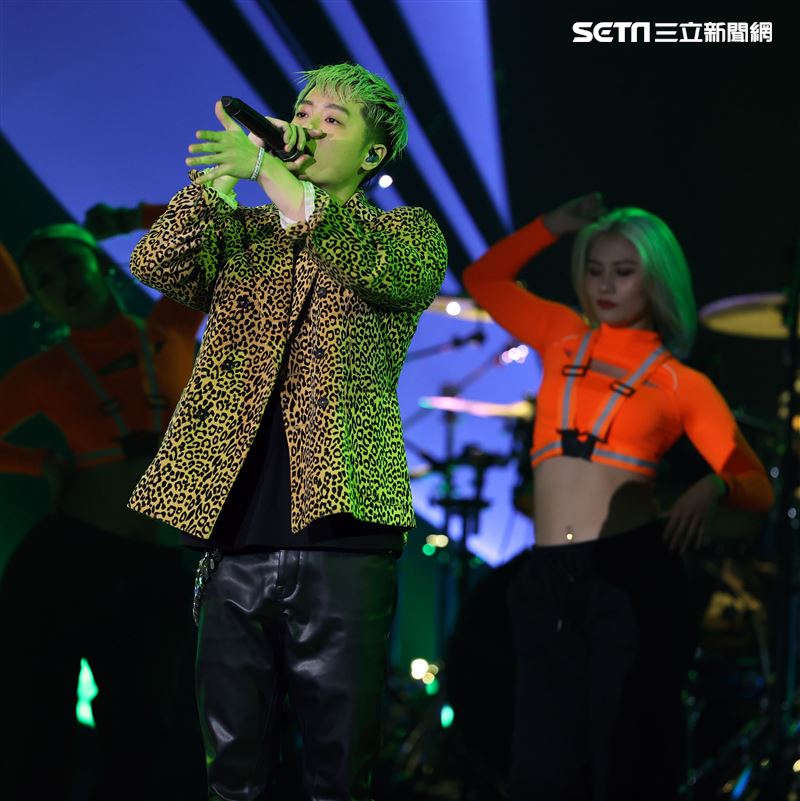 周湯豪出席雙11PChome演唱會。（記者邱榮吉/攝影）