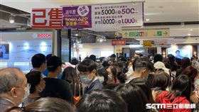 SOGO百貨33周年慶開跑首日。（圖／記者馮珮汶攝）