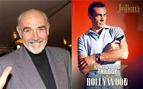 朱力安拍賣公司將在12月拍賣已故好萊塢男星史恩康納萊首度主演的龐德系列電影，當中使用的華瑟PP手槍，預估成交價落在15萬至20萬美元（約新台幣420萬至570萬元）。（合成圖）