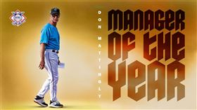 ▲馬林魚總教練馬丁利（Don Mattingly）獲選年度最佳教練。（圖／美聯社／達志影像）