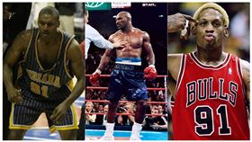 大亂鬥？泰森、小蟲、慈世平齊聚一堂 NBA,Metta World Peace,Dennis Rodman,Mike Tyson,打架,拳擊 翻攝自推特