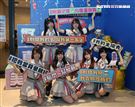 台灣女子偶像團體AKB48 Team TP祝福三立新聞網7周年生日快樂。（記者邱榮吉/攝影）