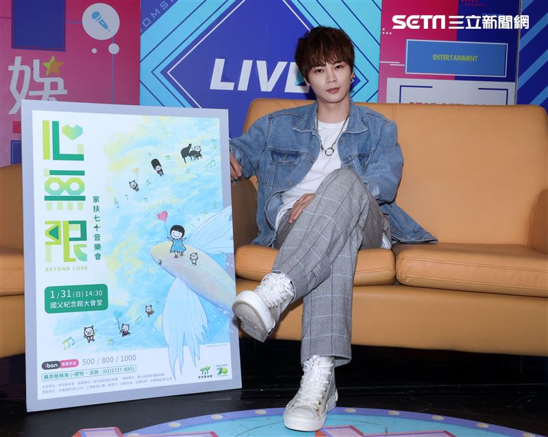 古曜威安安大明星。（記者邱榮吉/攝影）