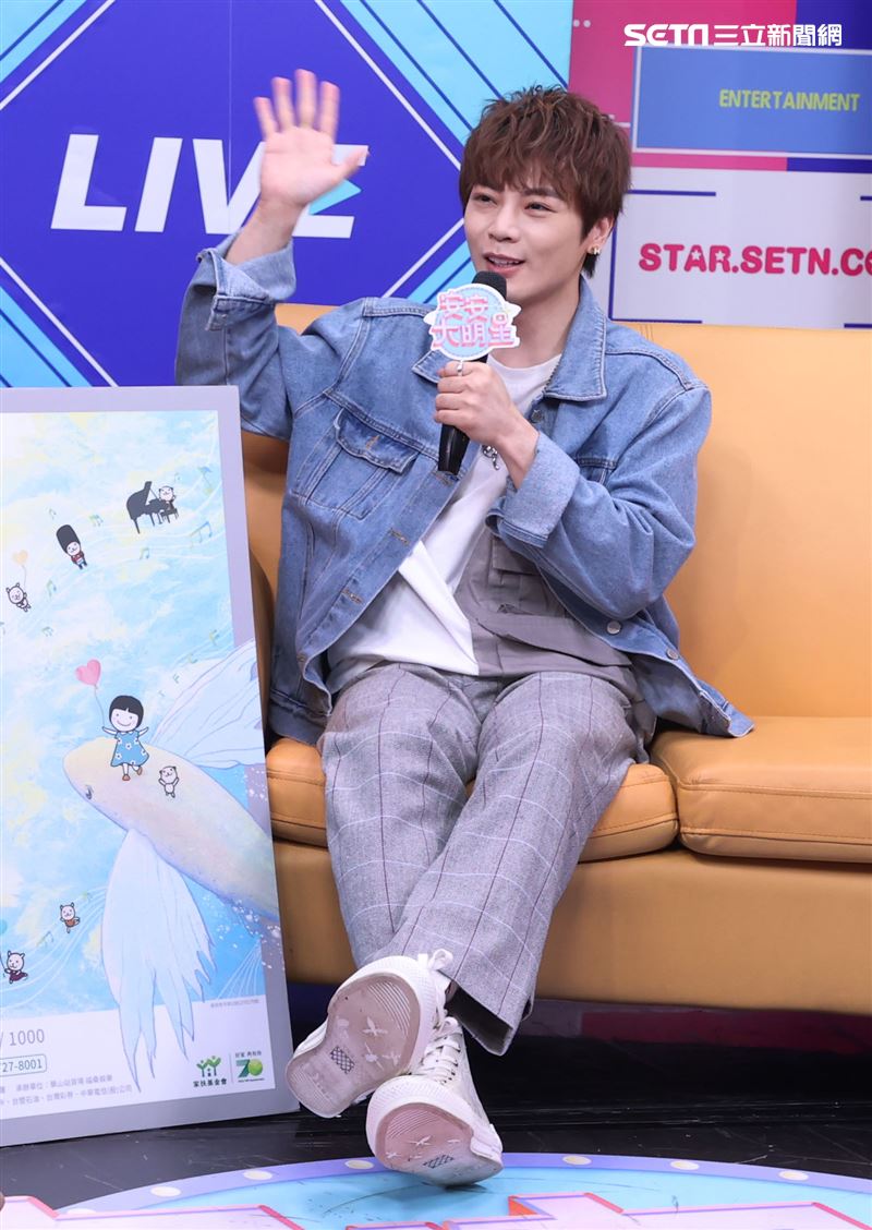 古曜威安安大明星。（記者邱榮吉/攝影）