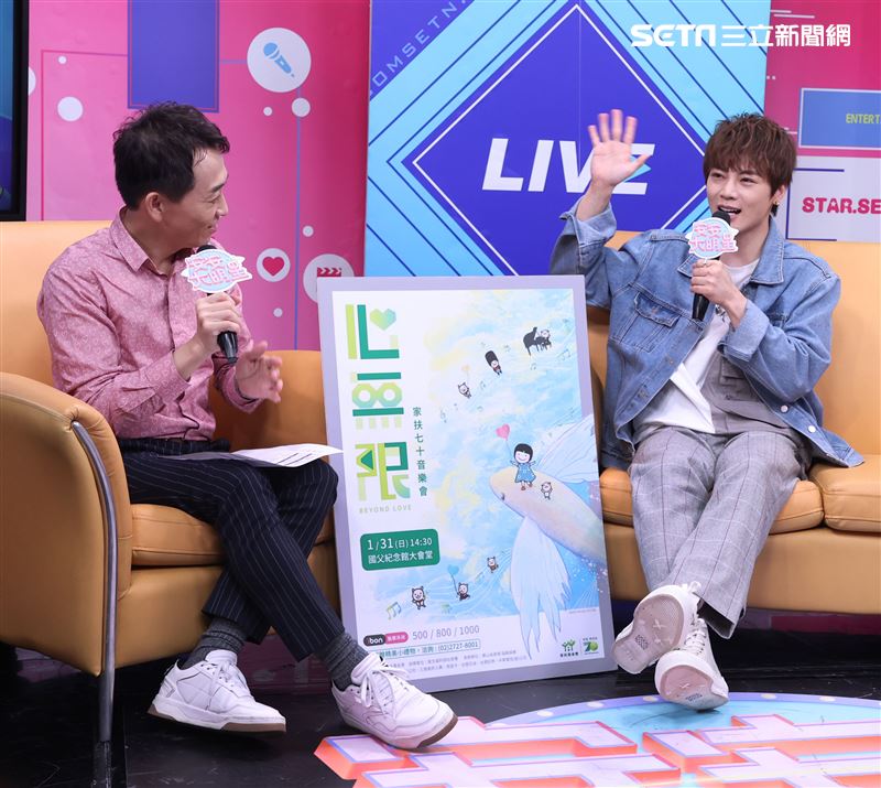 古曜威安安大明星。（記者邱榮吉/攝影）